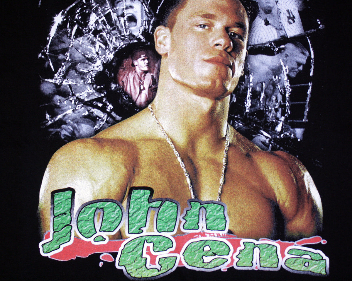 WWE JOHN CENA WORD LIFE TSHIRT LG stashpages