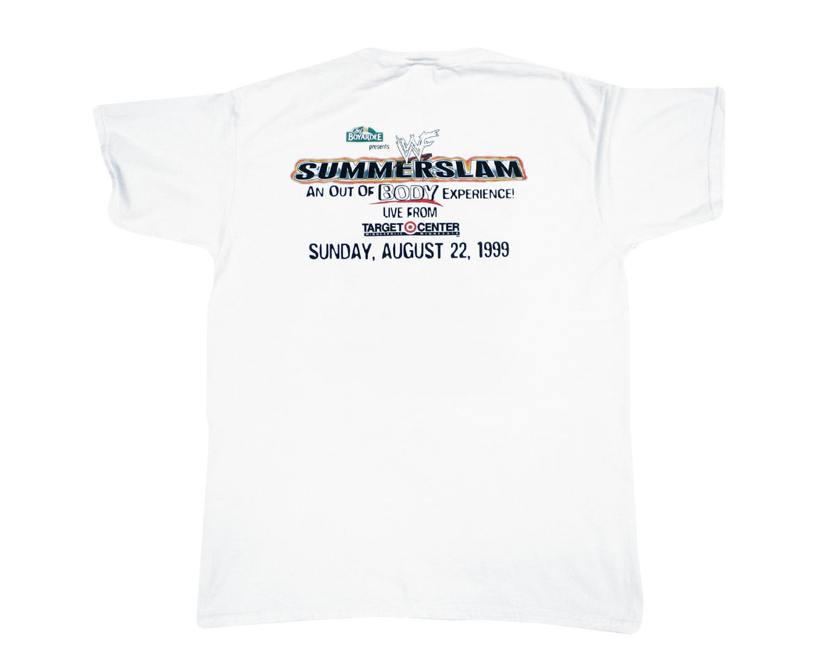 WWF SUMMERSLAM 1999 VINTAGE T-SHIRT XL – stashpages