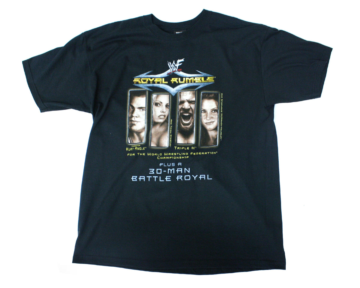WWF ROYAL RUMBLE 2001 VINTAGE T-SHIRT XL – stashpages