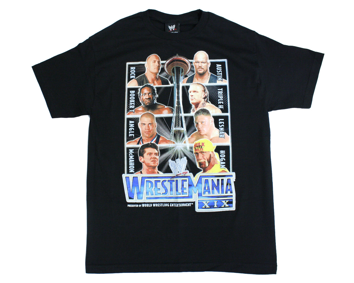 WWE WRESTLEMANIA 19 T-SHIRT LG – stashpages