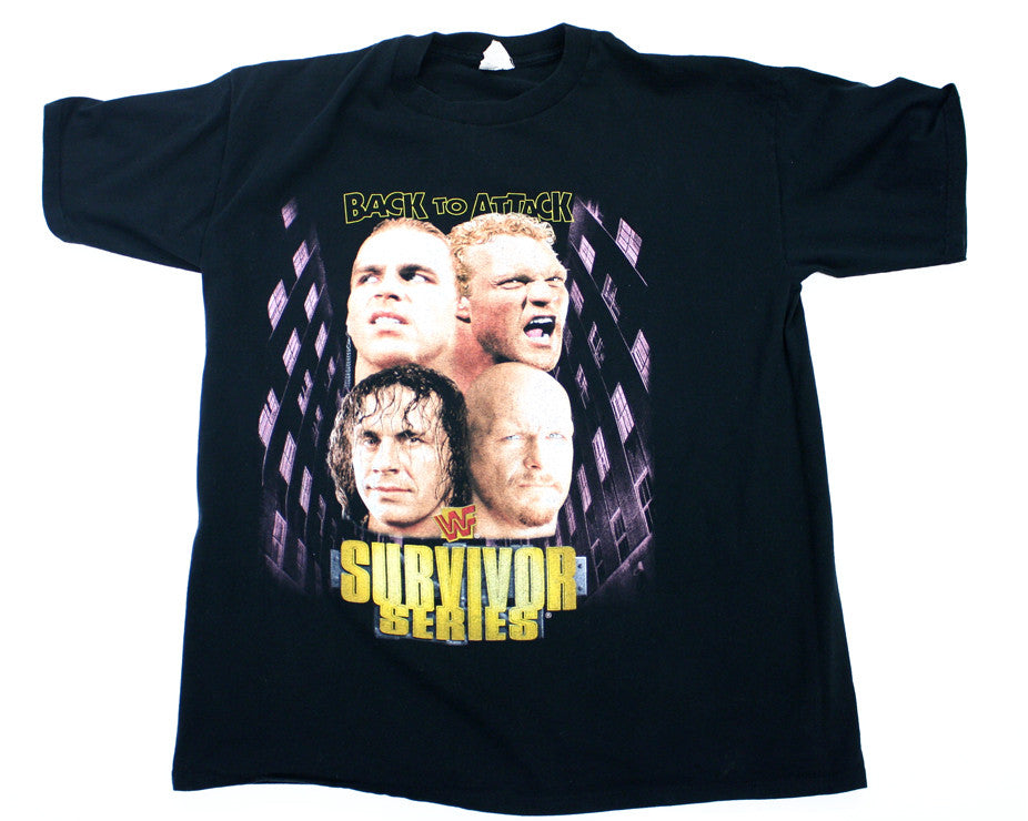 WWF SURVIVOR SERIES 96 VINTAGE T-SHIRT XXL – stashpages