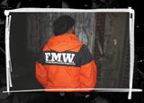 FMW RING CREW JACKET - ORANGE/BLACK