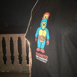 NOSOYO KEMONITO BAPE T-SHIRT - BLACK