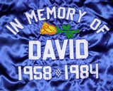 DAVID SATIN JACKET - BLUE v2