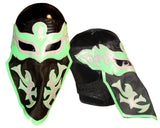 BANDIDO SEMI-PRO MASK (BLACK/GREEN)
