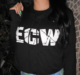 VIDEO CREW CROP HOODIE