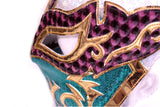 BANDIDO SEMI-PRO MASK (GREEN/PURPLE)