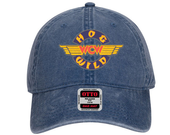 HOG WILD DAD HAT - NAVY