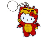 CMLL HELLO KITTY KEYCHAINS