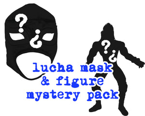 LUCHA MASK + FIGURE MYSTERY PACK