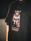 NOSOYO PSICOSIS BAPE T-SHIRT - BLACK