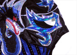 PENTA SEMI-PRO MASK - BLUE ZEBRA 2