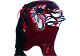 PENTA SEMI-PRO MASK - DARK RED / ZEBRA