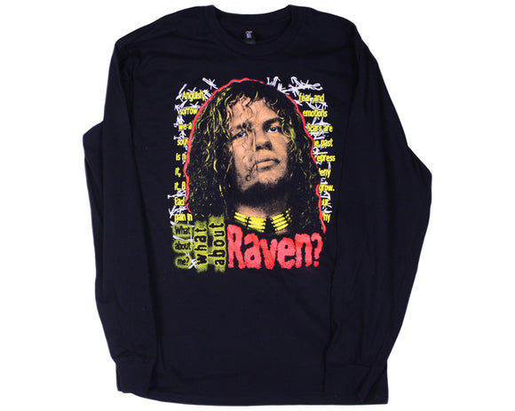 WHAT ABOUT RAVEN LONGSLEEVE SHIRT