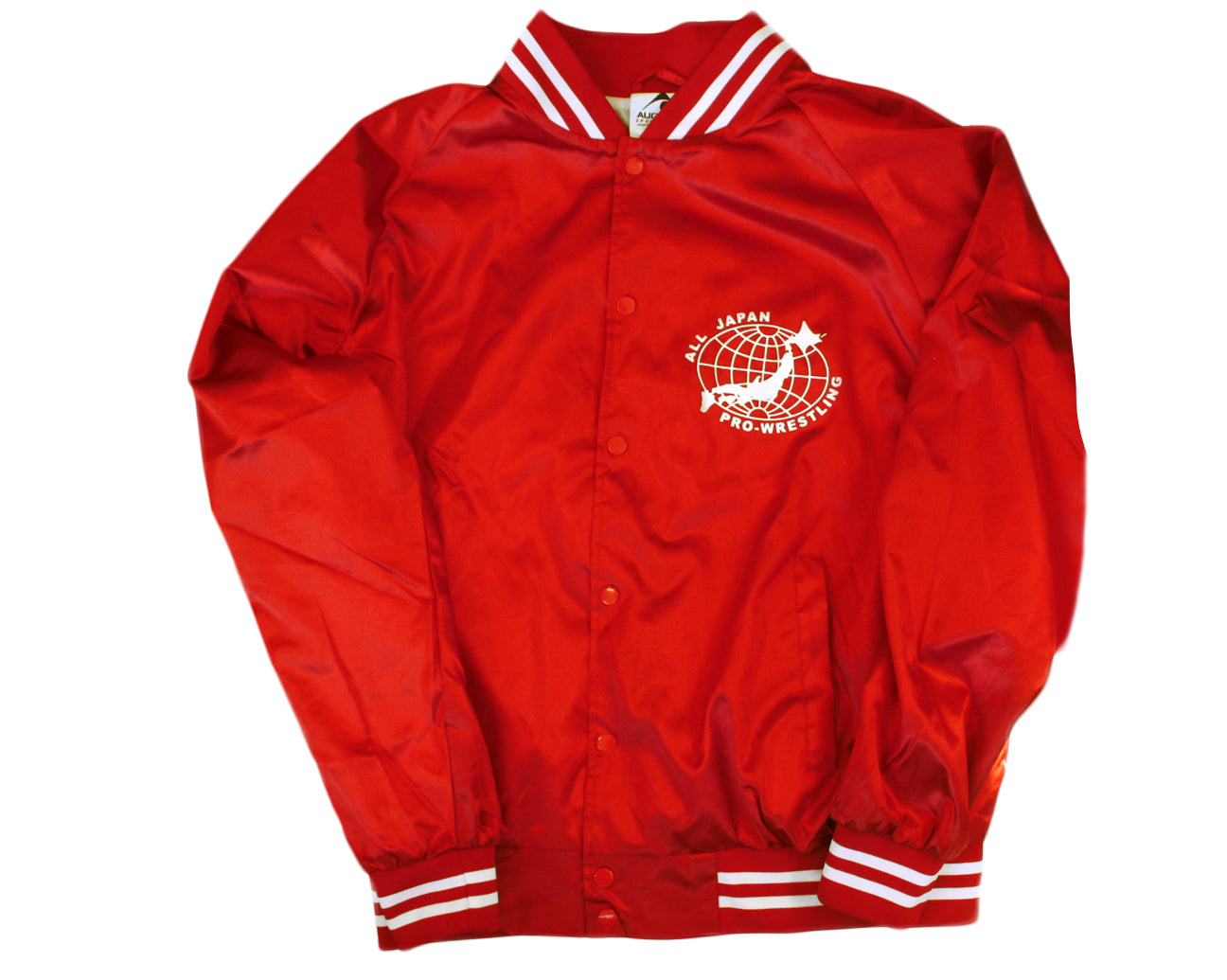 AJPW RED SATIN JACKET – stashpages
