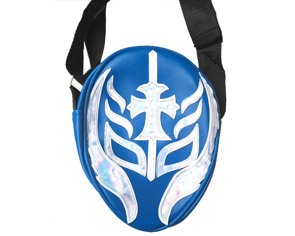 REY SHOULDER BAG [BLUE WHITE SILVER]