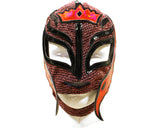 REY MISTERIO JR. CROWN LOGO MASK SEMI PRO
