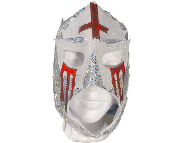 SOBERANO JR SILVER/RED MASK – stashpages