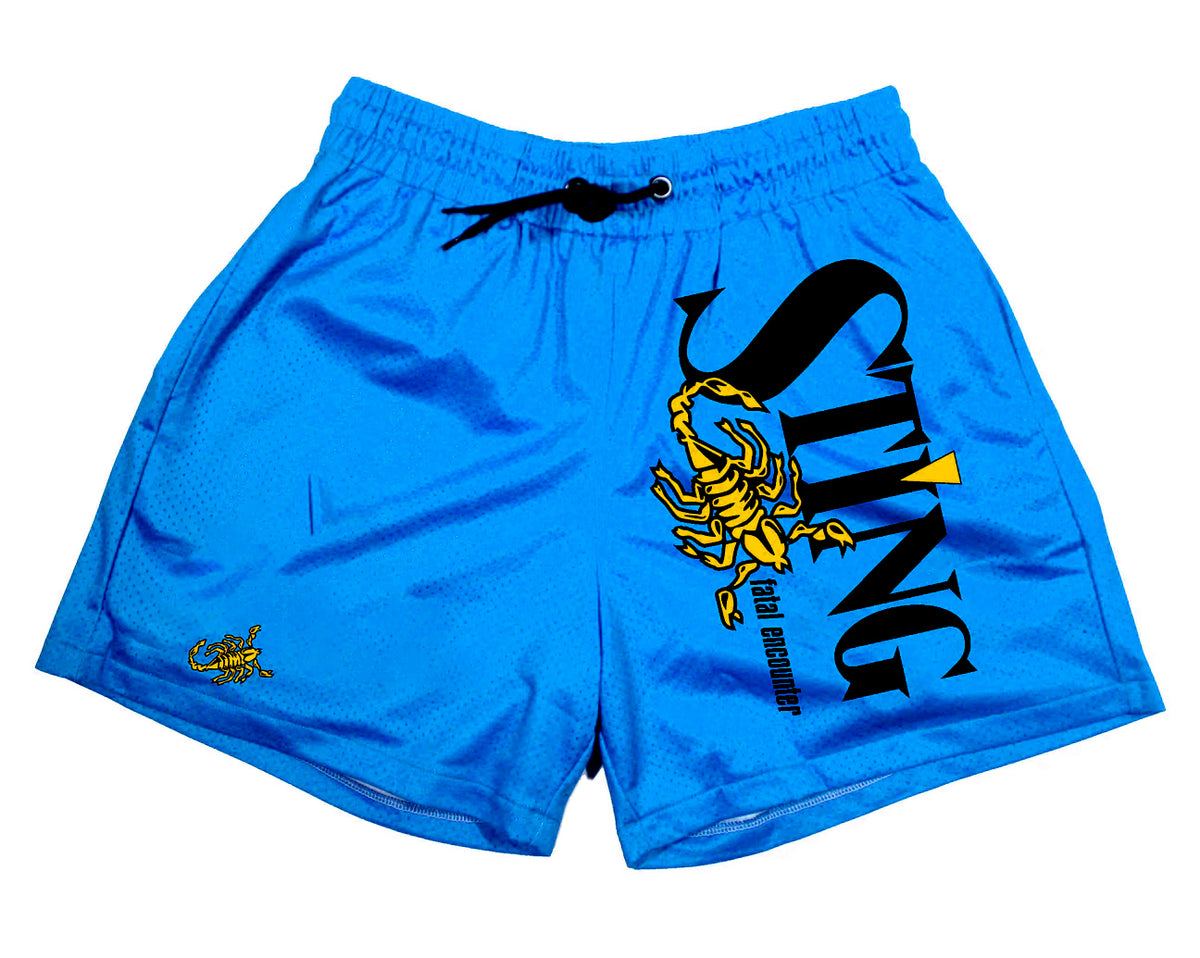 STING FATAL ENCOUNTER SHORTS - BLUE – stashpages