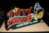 TITTY TWISTER LIGHT-UP SIGN