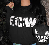 VIDEO CREW CROP HOODIE