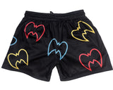 WARRIOR BLACK SHORTS