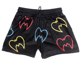 WARRIOR BLACK SHORTS