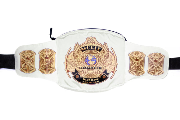 WINGED EAGLE TITLE  FANNY PACK - WHITE