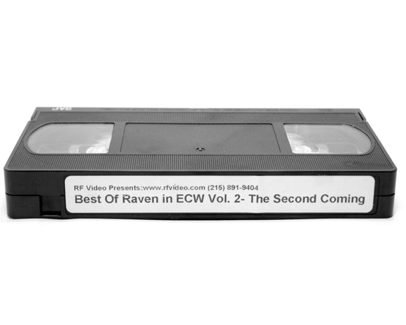 RF BEST OF RAVEN IN ECW VOL. 2 VHS TAPE