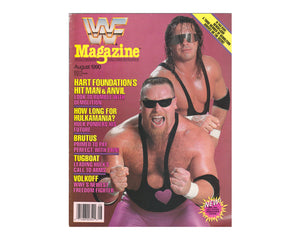 WWF MAGAZINE - AUGUST 1990