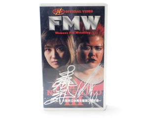 FMW YAMATO NADESHIKO 3 VHS TAPE [SIGNED]