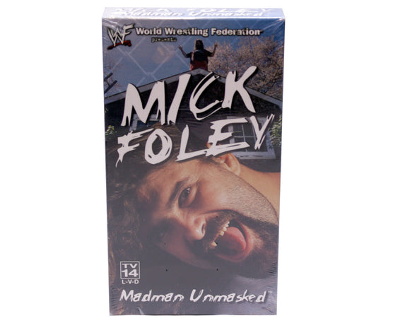 WWF MICK FOLEY MADMAN UNMASKED VHS TAPE