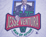 JESSE VENTURA MAN OF ACTION GOVERNOR T-SHIRT XXL