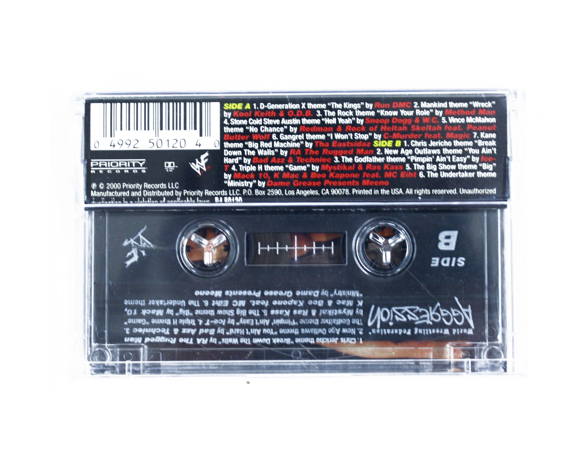 WWF AGGRESSION CASSETTE ALBUM – stashpages