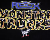 WWF THE ROCK MONSTER TRUCKS T-SHIRT LG