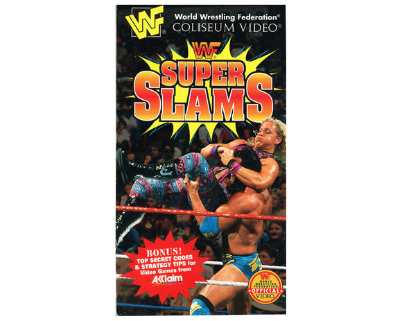 WWF SUPER SLAMS VHS TAPE
