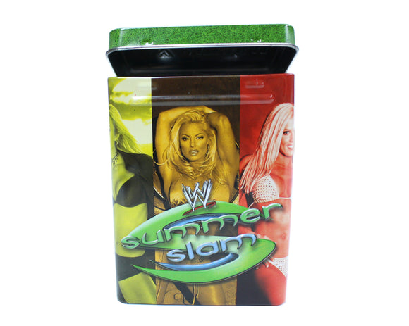 WWE SUMMERSLAM / RAW DEAL TIN + CARDS PACK
