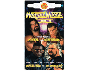 WWF WRESTLEMANIA 11 VHS TAPE