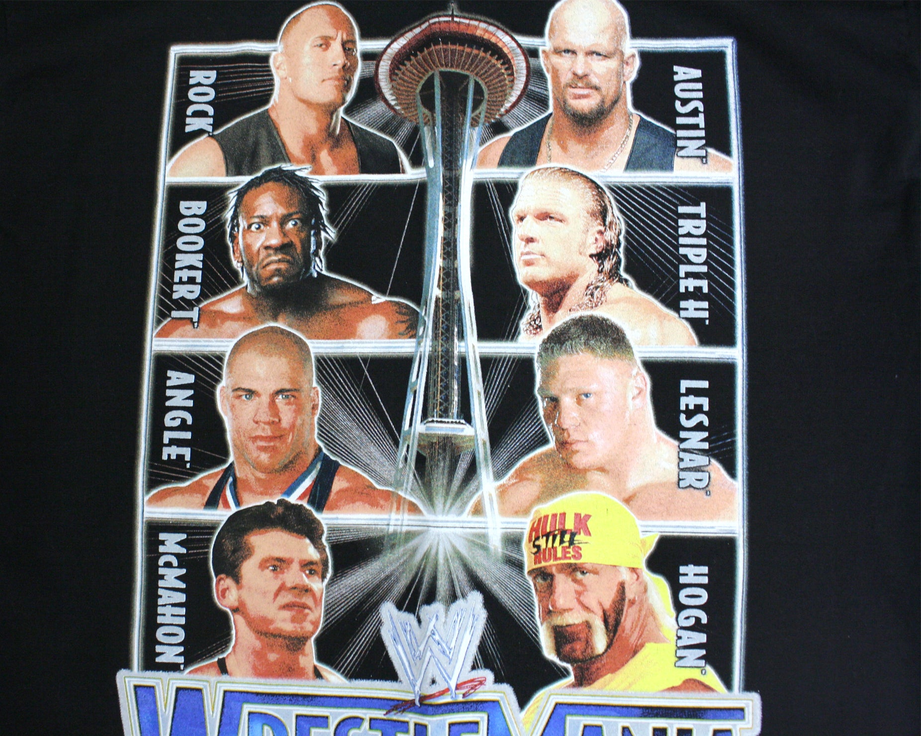 WWE WRESTLEMANIA 19 T-SHIRT LG – stashpages