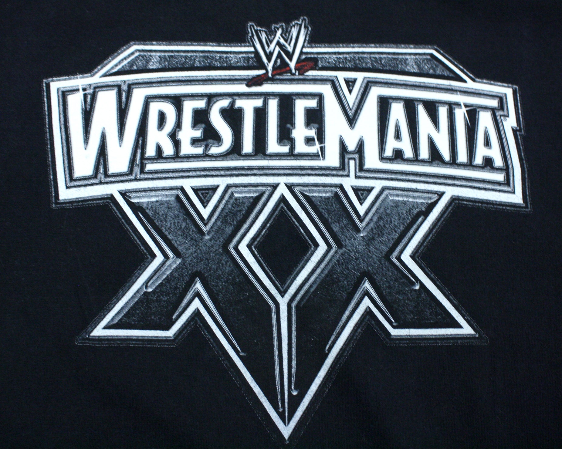 WWE WRESTLEMANIA 20 T-SHIRT LG – stashpages