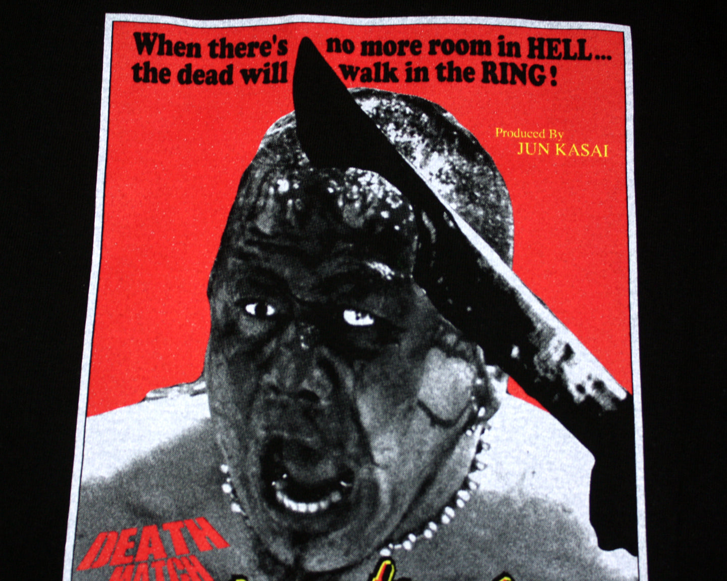 JUN KASAI DEATH MATCH CARNIVAL T-SHIRT LG – stashpages