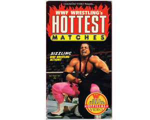 WWF WRESTLING'S HOTTEST MATCHES VHS TAPE