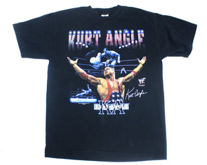 Kurt Angle Vintage T-Shirt - Size L (front) / stashpages