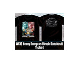 NJPW WK13 TANAHASHI/OMEGA T-SHIRT LG