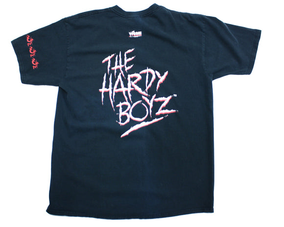 WWF HARDY BOYZ '2 XTREME' VINTAGE T-SHIRT XL