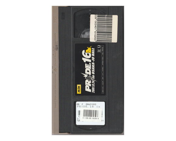 PRIDE 16 VHS TAPE (NO CASE)