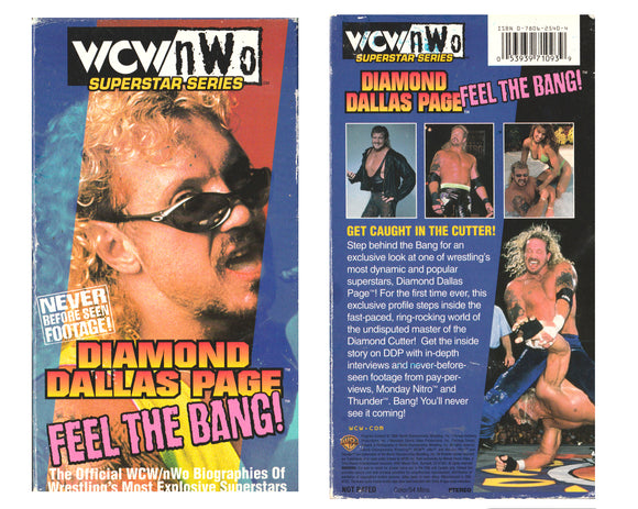 WCW DDP FEEL THE BANG VHS TAPE