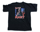 WCW BRET HART FLAGS VINTAGE T-SHIRT XXL
