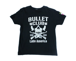 NJPW BULLET CLUB BONE SOLDIER LATIN AMERICA T-SHIRT XL