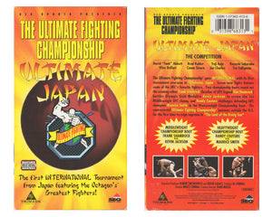 UFC ULTIMATE JAPAN VHS TAPE